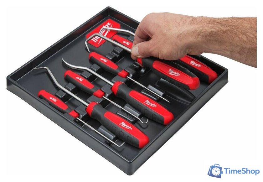 Набор крюков  Milwaukee 4932480569 (8 предметов) - Изображение №3 — Интернет-магазин Time-Shop