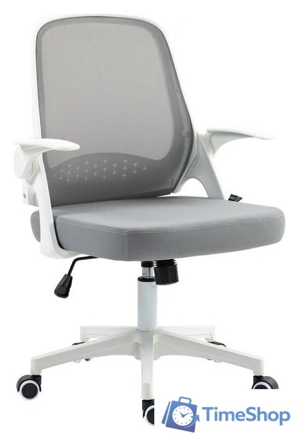 Офисное кресло CACTUS CS-WMC212-GY (белый/серый) - Изображение №1 — Интернет-магазин Time-Shop