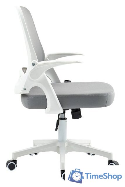 Офисное кресло CACTUS CS-WMC212-GY (белый/серый) - Изображение №4 — Интернет-магазин Time-Shop