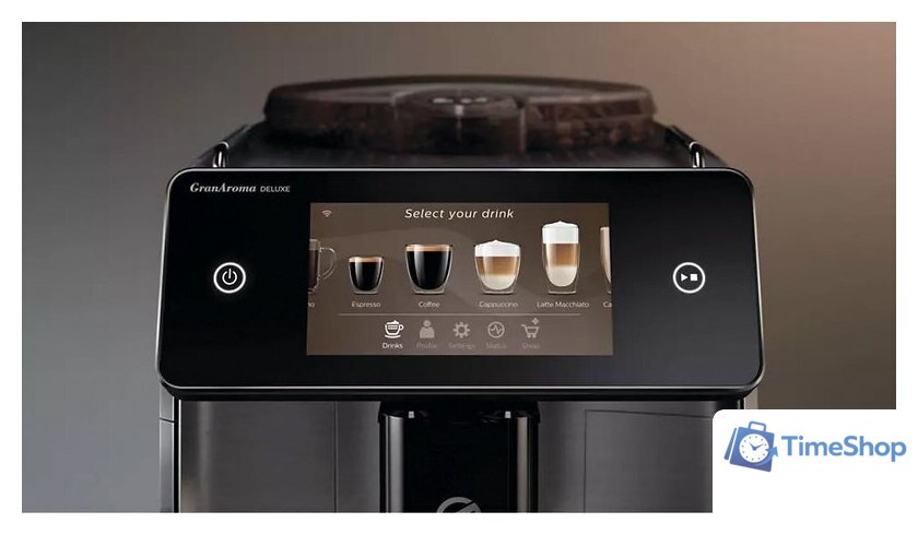 Кофемашина Saeco Granaroma Deluxe SM6680/00 - Изображение №8 — Интернет-магазин Time-Shop