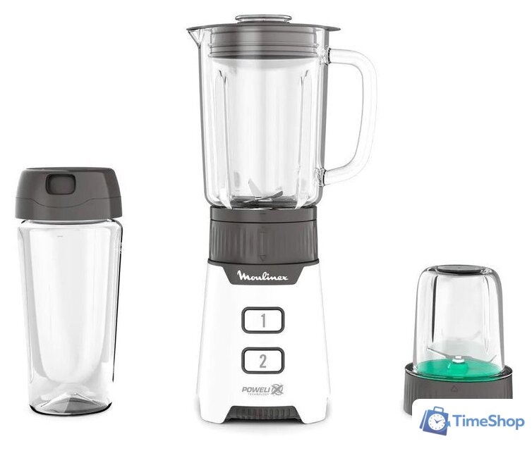 Стационарный блендер Moulinex LM16L110 (белый) - Изображение №1 — Интернет-магазин Time-Shop
