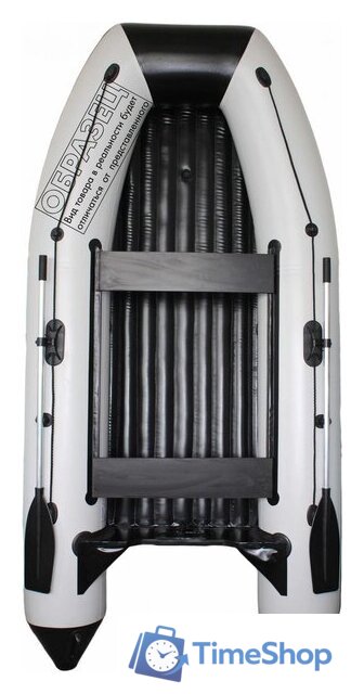 Моторная лодка Vivax Т360Р с жестким полом (с килем, серый/черный) - Изображение №1 — Интернет-магазин Time-Shop