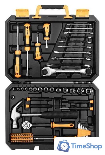 Универсальный набор инструментов Deko DKMT74 (74 предмета) - Изображение №3 — Интернет-магазин Time-Shop