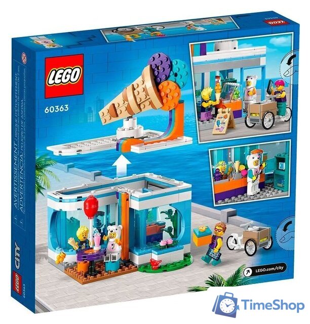 Конструктор LEGO City 60363 Магазин мороженого - Изображение №2 — Интернет-магазин Time-Shop