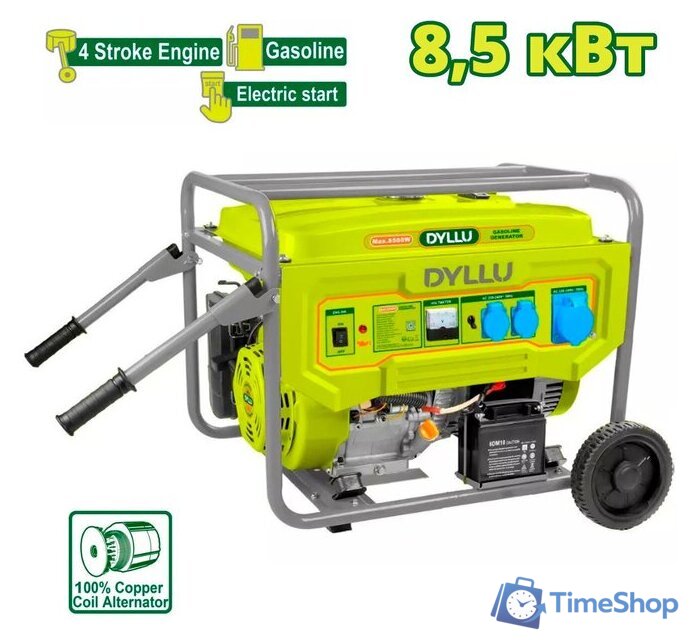 Бензиновый генератор Dyllu DTGEAA10 - Изображение №1 — Интернет-магазин Time-Shop