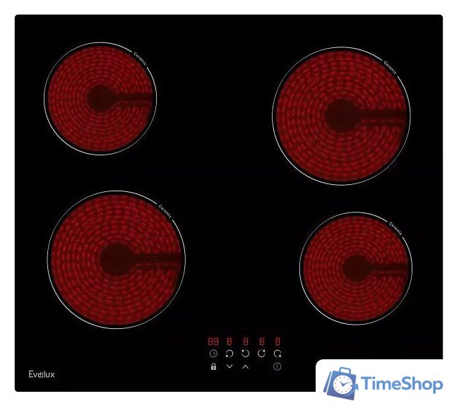 Варочная панель Evelux HEV 640 B - Изображение №1 — Интернет-магазин Time-Shop