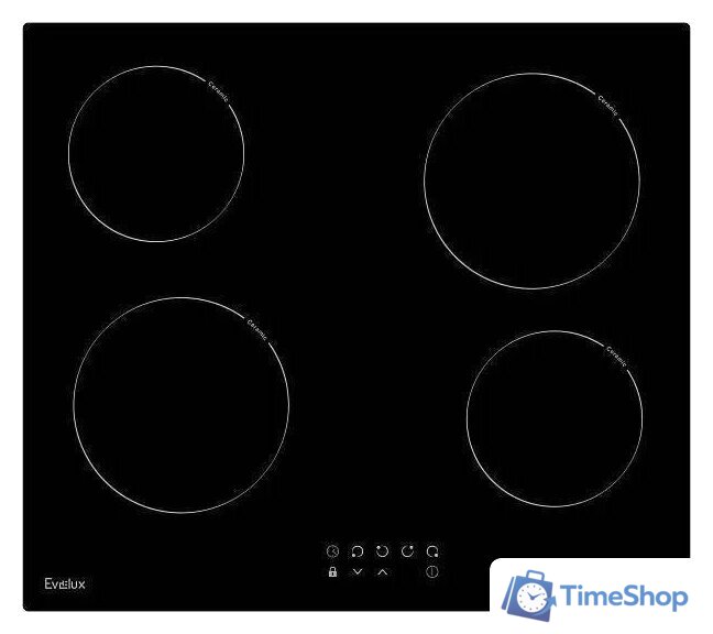 Варочная панель Evelux HEV 640 B - Изображение №2 — Интернет-магазин Time-Shop