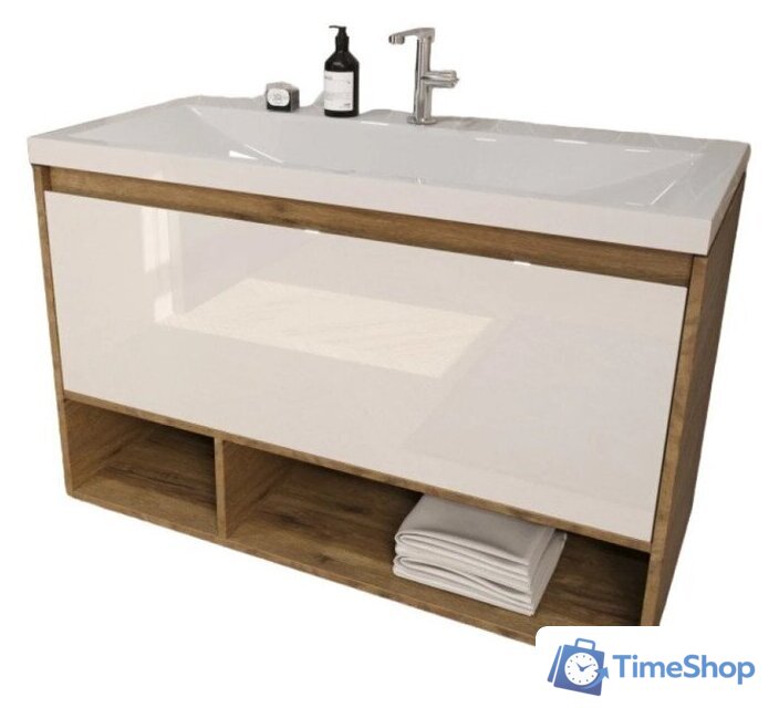  Эстет Тумба с умывальником Monaco Wood ФР-00010686 - Изображение №1 — Интернет-магазин Time-Shop