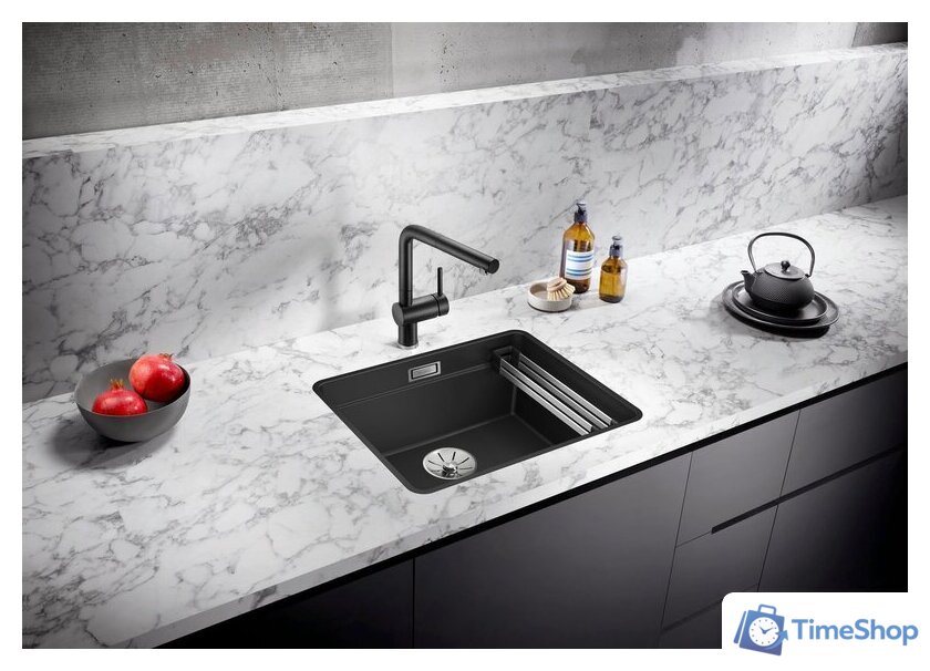 Кухонная мойка Blanco Etagon 500-F 527074 (мягкий белый) - Изображение №2 — Интернет-магазин Time-Shop