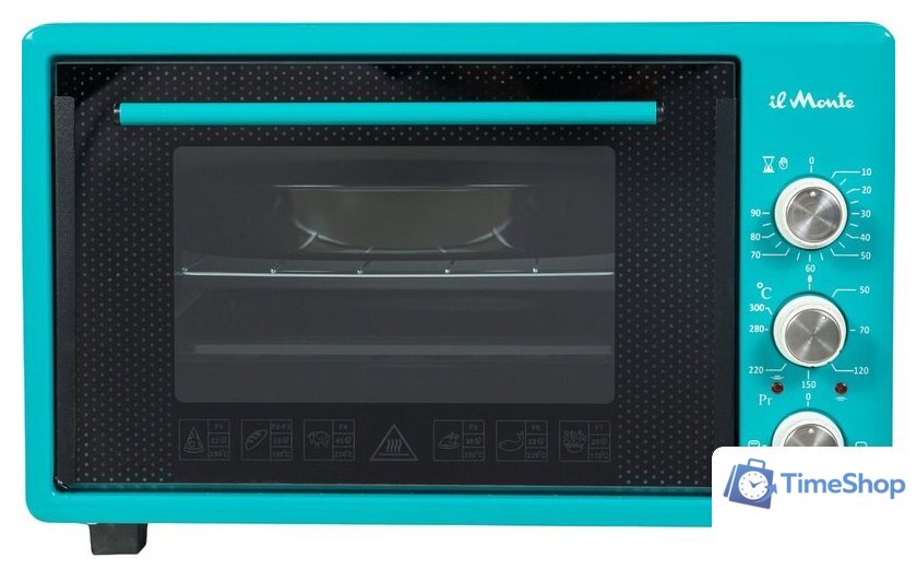 Мини-печь il Monte EO-4003 Turquoise - Изображение №1 — Интернет-магазин Time-Shop