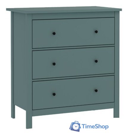 Комод Mio Tesoro Сага 2.08.02.020.6 (темно-бирюзовый) - Изображение №1 — Интернет-магазин Time-Shop