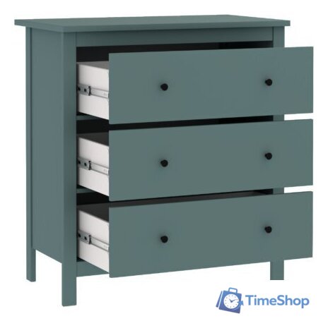 Комод Mio Tesoro Сага 2.08.02.020.6 (темно-бирюзовый) - Изображение №2 — Интернет-магазин Time-Shop