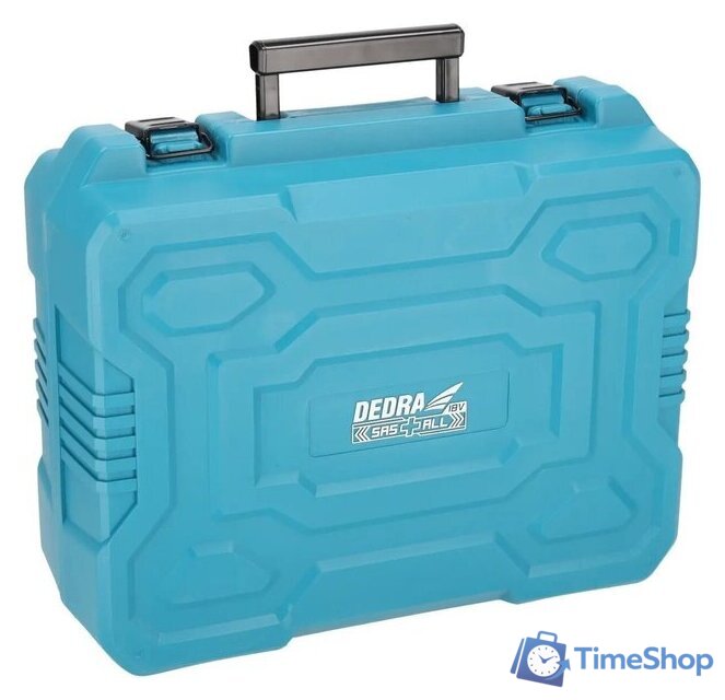 Угловая шлифмашина Dedra DED7030A10 (с 2-мя АКБ, кейс) - Изображение №6 — Интернет-магазин Time-Shop