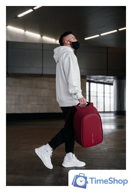 Городской рюкзак XD Design Bobby Hero Regular (красный) - Изображение №39 — Интернет-магазин Time-Shop