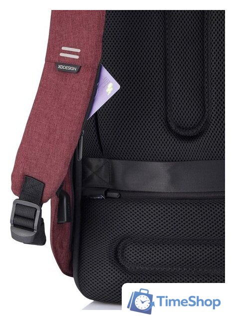 Городской рюкзак XD Design Bobby Hero Regular (красный) - Изображение №17 — Интернет-магазин Time-Shop