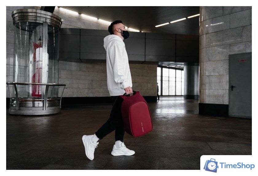 Городской рюкзак XD Design Bobby Hero Regular (красный) - Изображение №37 — Интернет-магазин Time-Shop