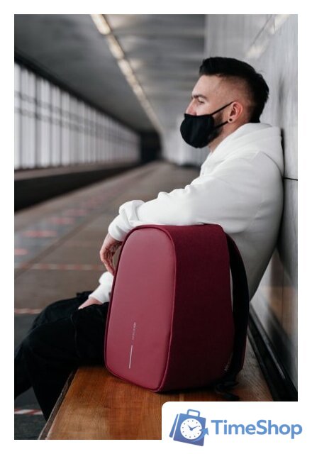 Городской рюкзак XD Design Bobby Hero Regular (красный) - Изображение №33 — Интернет-магазин Time-Shop