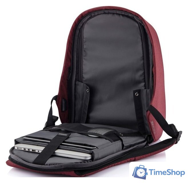 Городской рюкзак XD Design Bobby Hero Regular (красный) - Изображение №11 — Интернет-магазин Time-Shop