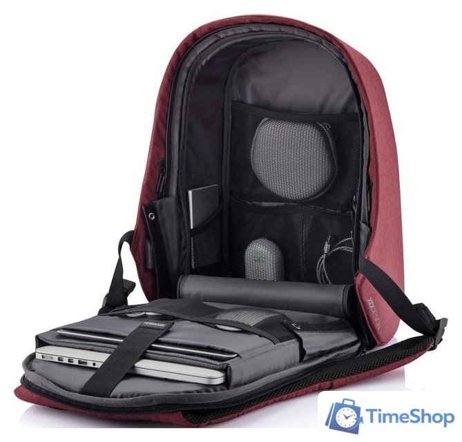 Городской рюкзак XD Design Bobby Hero Regular (красный) - Изображение №12 — Интернет-магазин Time-Shop