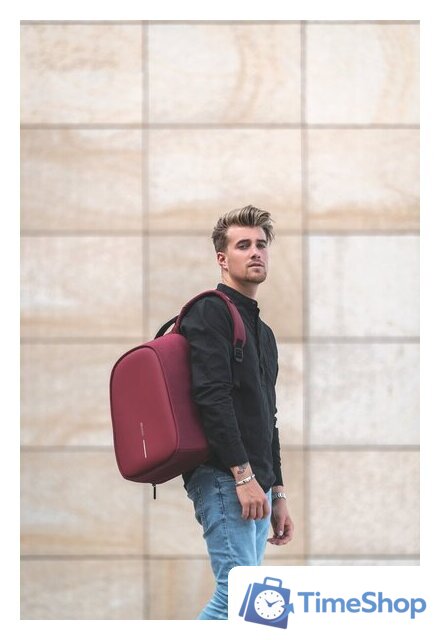 Городской рюкзак XD Design Bobby Hero Regular (красный) - Изображение №42 — Интернет-магазин Time-Shop
