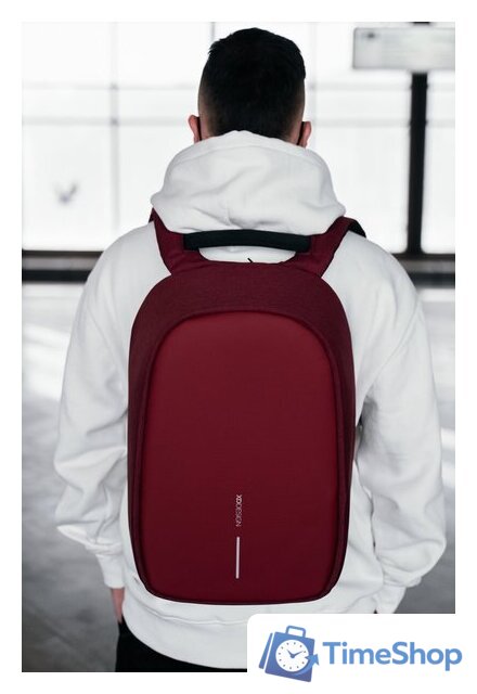 Городской рюкзак XD Design Bobby Hero Regular (красный) - Изображение №23 — Интернет-магазин Time-Shop