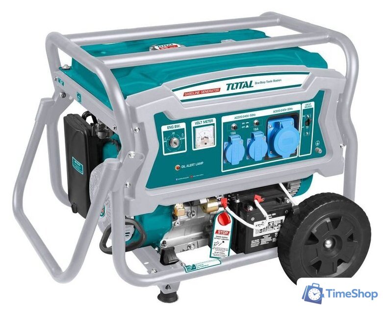 Бензиновый генератор Total TP165006 - Изображение №1 — Интернет-магазин Time-Shop