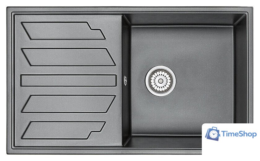Кухонная мойка Granula GR-8601 (шварц) - Изображение №1 — Интернет-магазин Time-Shop