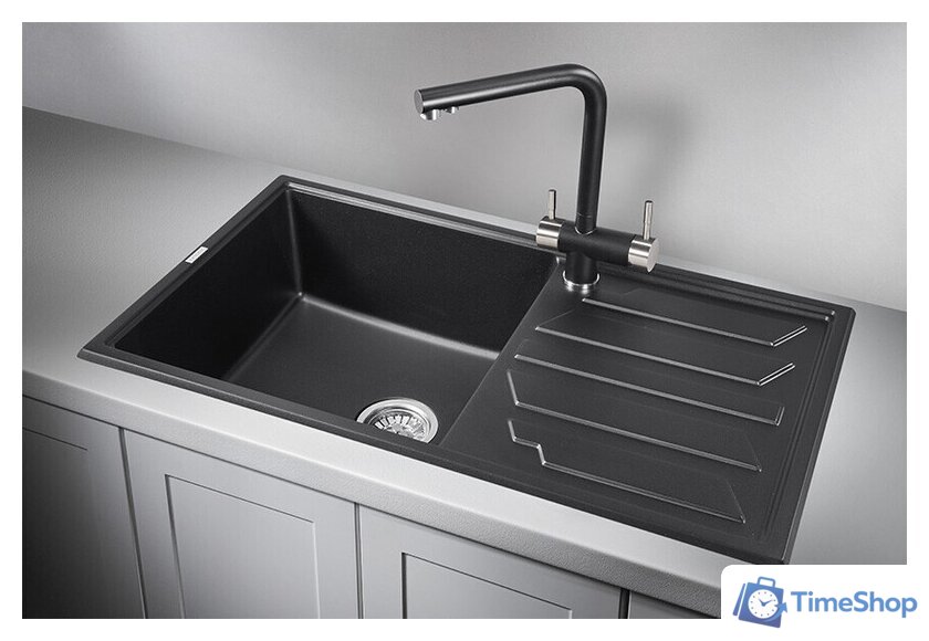 Кухонная мойка Granula GR-8601 (шварц) - Изображение №2 — Интернет-магазин Time-Shop