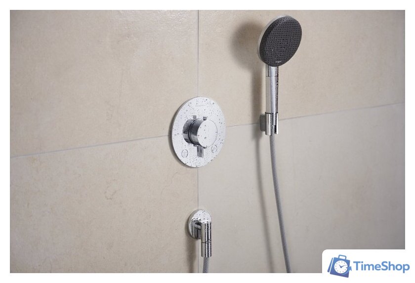 Смеситель Hansgrohe Ecostat Comfort S 33715000 - Изображение №5 — Интернет-магазин Time-Shop