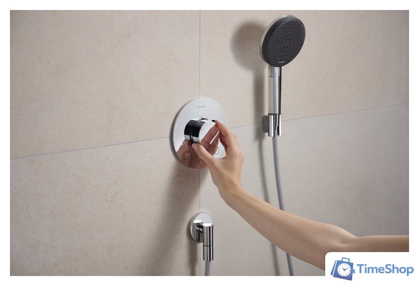 Смеситель Hansgrohe Ecostat Comfort S 33715000 - Изображение №4 — Интернет-магазин Time-Shop