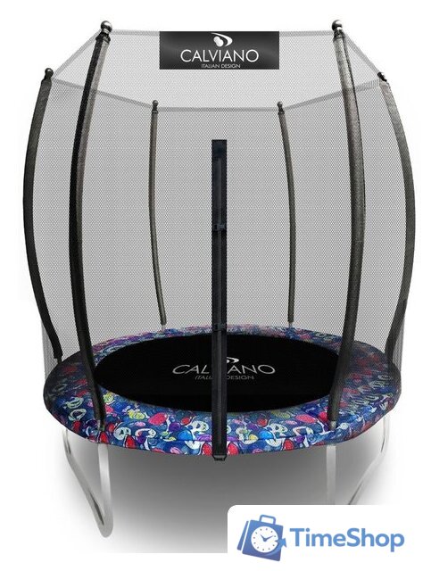 Батут Calviano Outside Master Smile 183 см - 6ft (внешняя сетка, без лестницы) - Изображение №1 — Интернет-магазин Time-Shop