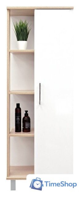  Doratiz Шкаф-полупенал Гавайи 50 R 2712.301 (дуб сонома/белый) - Изображение №2 — Интернет-магазин Time-Shop