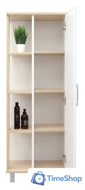  Doratiz Шкаф-полупенал Гавайи 50 R 2712.301 (дуб сонома/белый) - Изображение №4 — Интернет-магазин Time-Shop