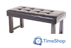 Банкетка AMC Lux 4 кожзам коричневый - Изображение №1 — Интернет-магазин Time-Shop