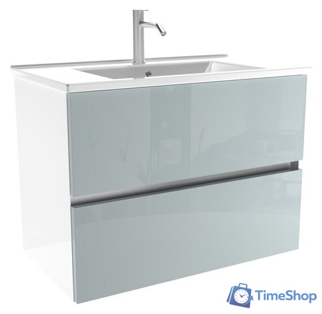  ЗОВ Тумба под умывальник Лира 80 L80MW0MAGVA (адриатик) - Изображение №1 — Интернет-магазин Time-Shop