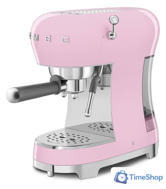 Рожковая кофеварка Smeg ECF02PKEU - Изображение №4 — Интернет-магазин Time-Shop