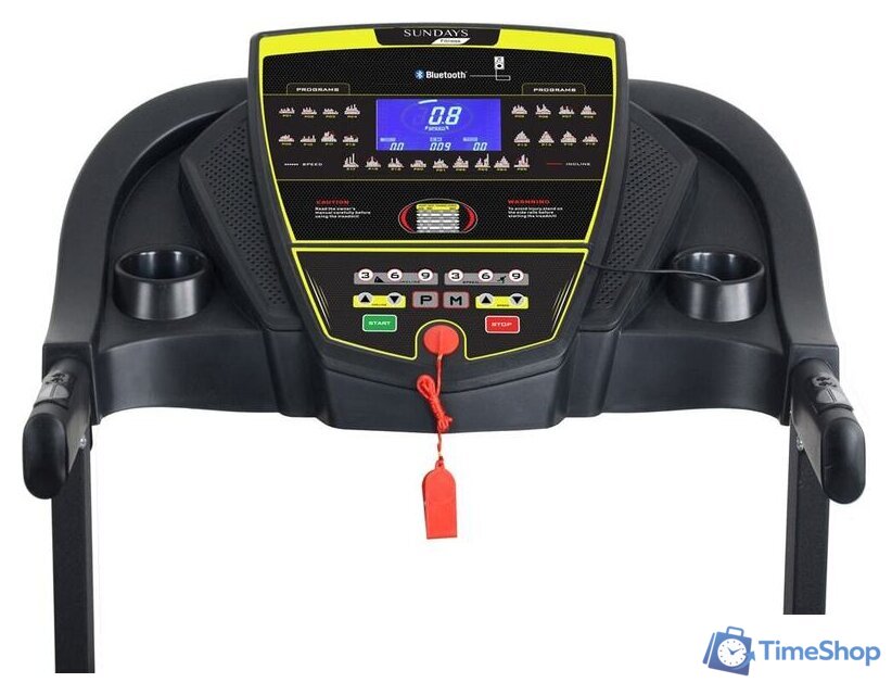 Электрическая беговая дорожка Sundays Fitness Middle Line T3000CF - Изображение №4 — Интернет-магазин Time-Shop