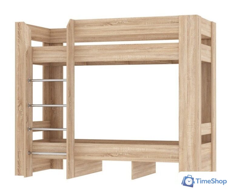 Двухъярусная кровать Памир София 800 (дуб сонома) - Изображение №1 — Интернет-магазин Time-Shop