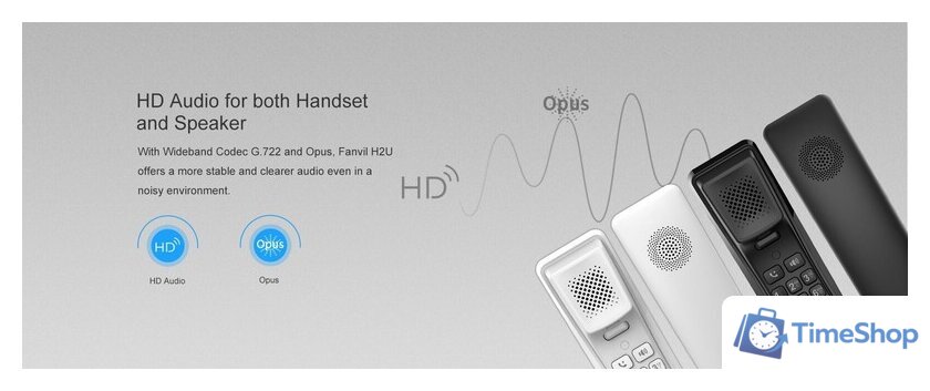 IP-телефон Fanvil H2U (черный) - Изображение №3 — Интернет-магазин Time-Shop