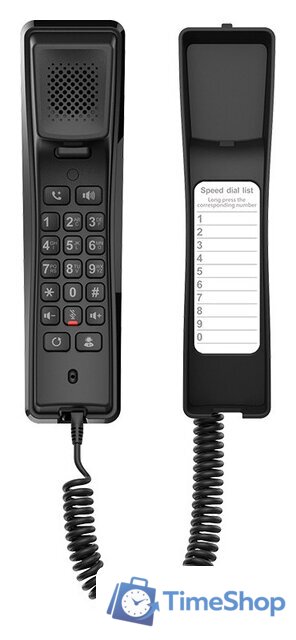 IP-телефон Fanvil H2U (черный) - Изображение №1 — Интернет-магазин Time-Shop