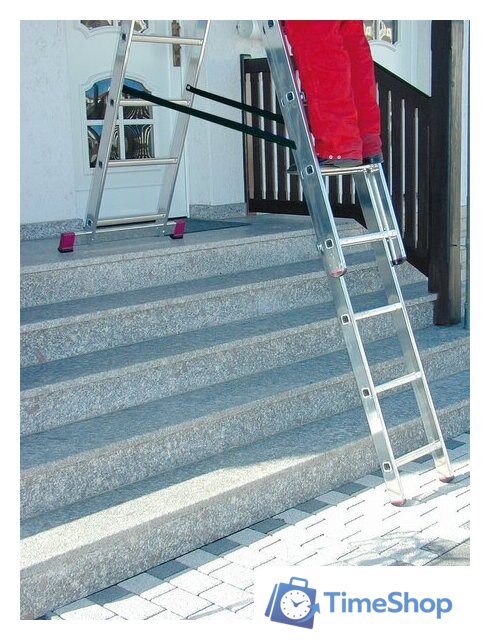 Лестница-трансформер Krause Трехсекционная универсальная лестница CARDA+ 3х11 - Изображение №8 — Интернет-магазин Time-Shop
