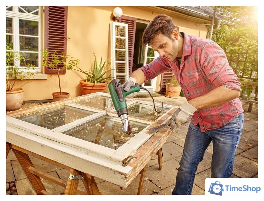 Промышленный фен Bosch UniversalHeat 600 06032A6120 - Изображение №3 — Интернет-магазин Time-Shop