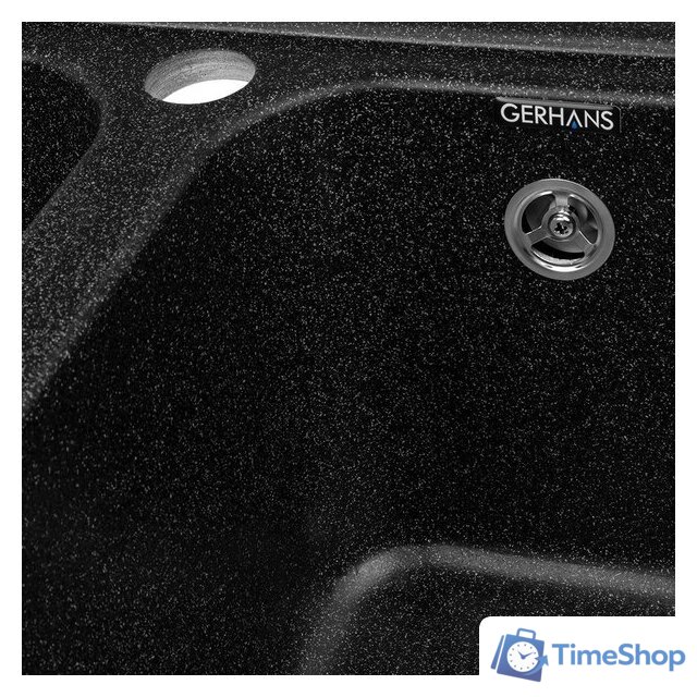 Кухонная мойка Gerhans C02 (черный) - Изображение №5 — Интернет-магазин Time-Shop