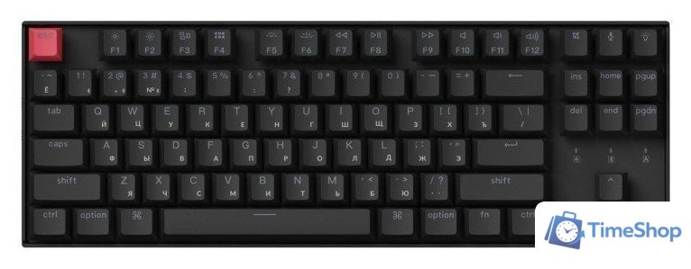 Клавиатура Keychron K8 V2 RGB K8X-B1Z-RU (Keychron Super Red) - Изображение №2 — Интернет-магазин Time-Shop
