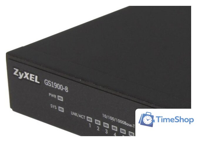 Управляемый коммутатор уровня 2+ Zyxel GS1900-8 - Изображение №23 — Интернет-магазин Time-Shop
