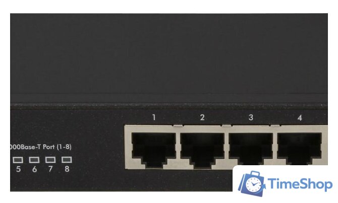 Управляемый коммутатор уровня 2+ Zyxel GS1900-8 - Изображение №10 — Интернет-магазин Time-Shop
