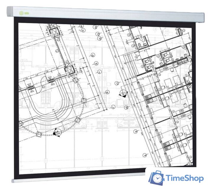 Проекционный экран CACTUS Wallscreen CS-PSW-124x221 - Изображение №1 — Интернет-магазин Time-Shop