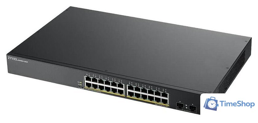Настраиваемый коммутатор Zyxel GS1900-24HPv2 - Изображение №1 — Интернет-магазин Time-Shop