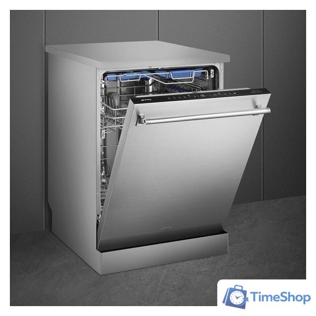 Отдельностоящая посудомоечная машина Smeg LVS345BQSTX - Изображение №5 — Интернет-магазин Time-Shop