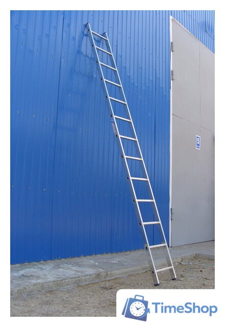 Лестница Алюмет односекционная приставная 5112 1x12 - Изображение №4 — Интернет-магазин Time-Shop